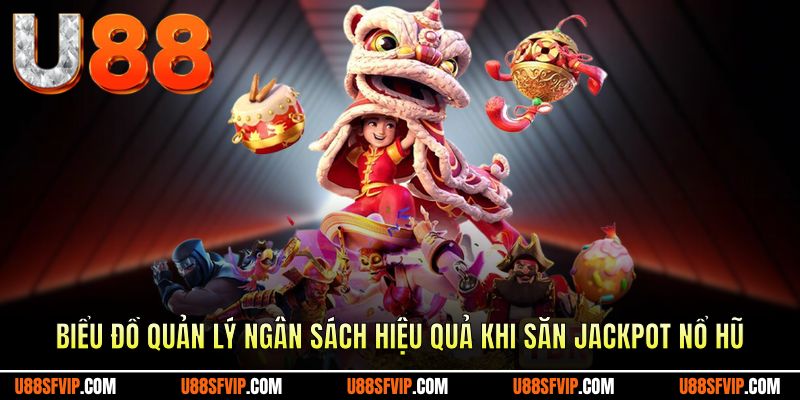 Biểu đồ quản lý ngân sách hiệu quả khi săn jackpot nổ hũ